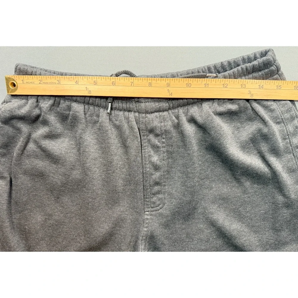 Beverly Hills Polo Club BHPC Fleece Cargo Sweatpants Charcoal Grey Men's Medium